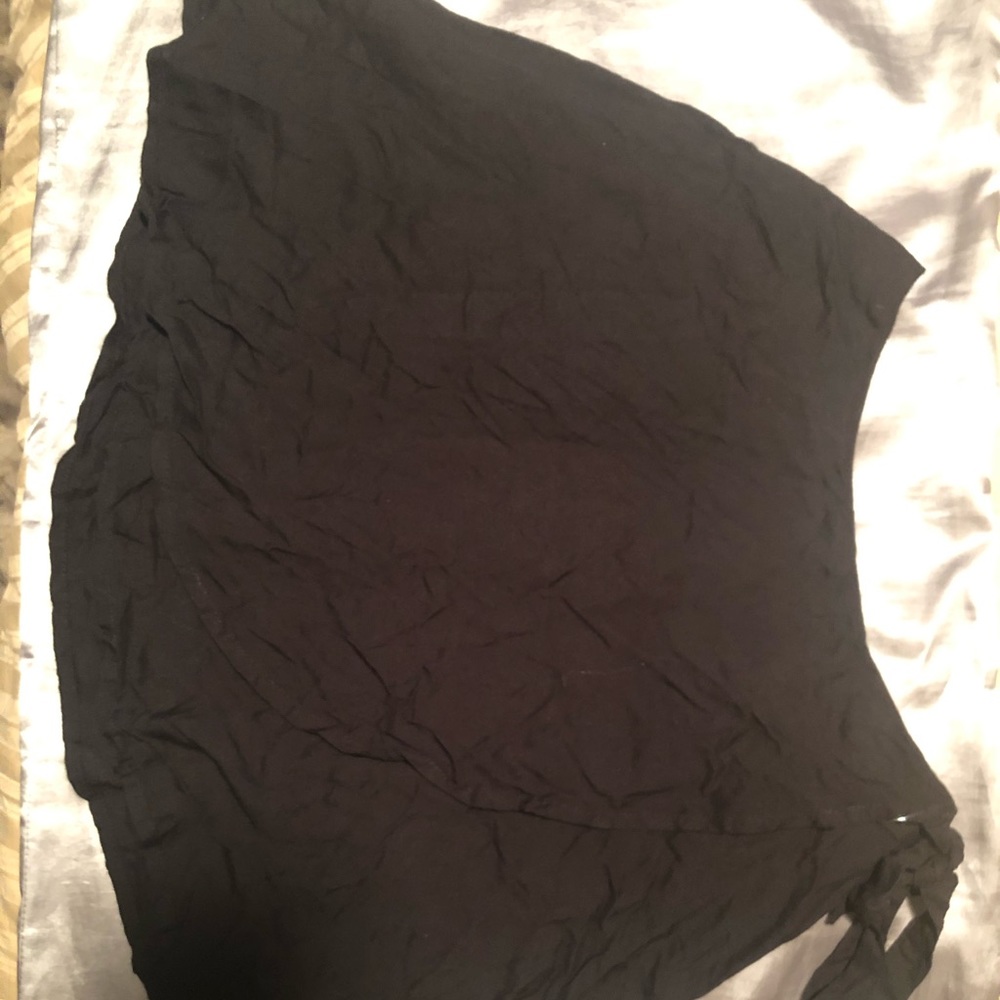 BNWT Hollister Mini Black Tie Skirt